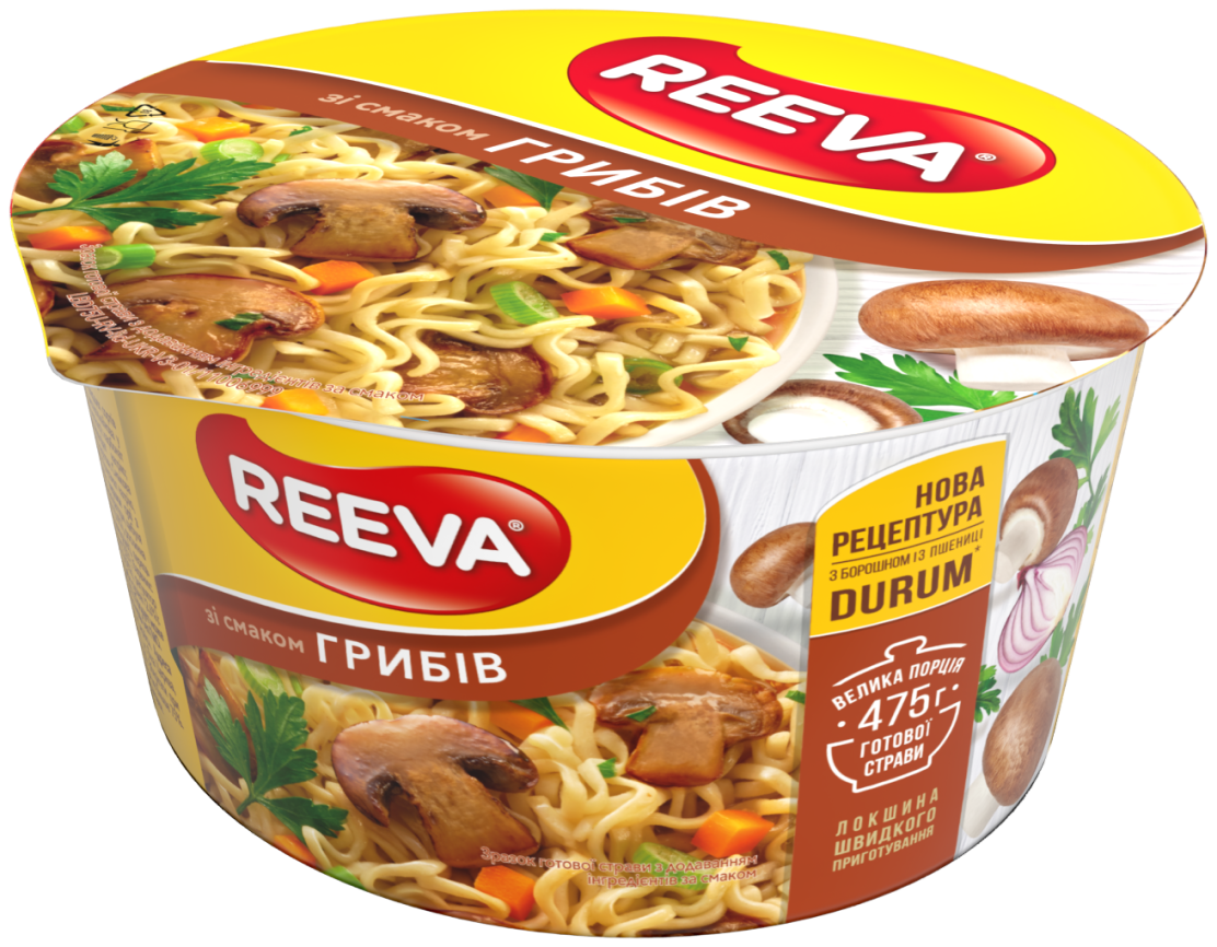 Instant noodles 75g MUSHROOMS flavour